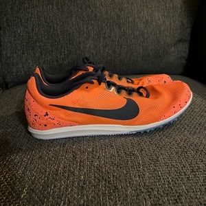 Nike women’s orange racing sport or sneaker size 8.5